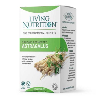living nutrition ekologisk fermenterad astragalus