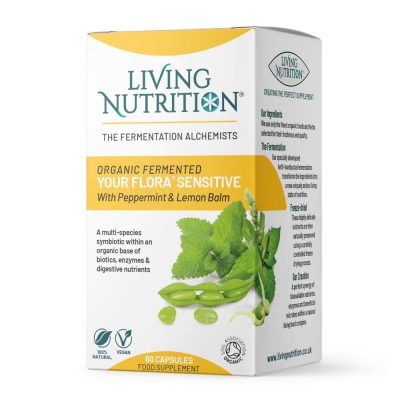 living nutrition your flora sensitive probitiskt kosttillskott mot IBS
